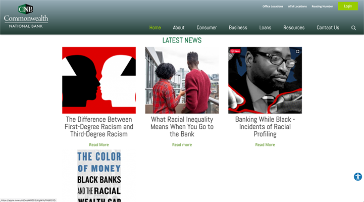 4 Bank Websites Designed for UX and UI | BankSITE®